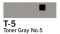 Copic Marker-Toner Gray No.5 T-5